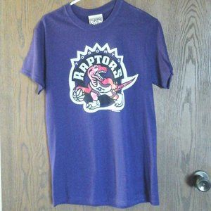New Toronto Raptors NBA Hardwood Classics Purple T Shirt